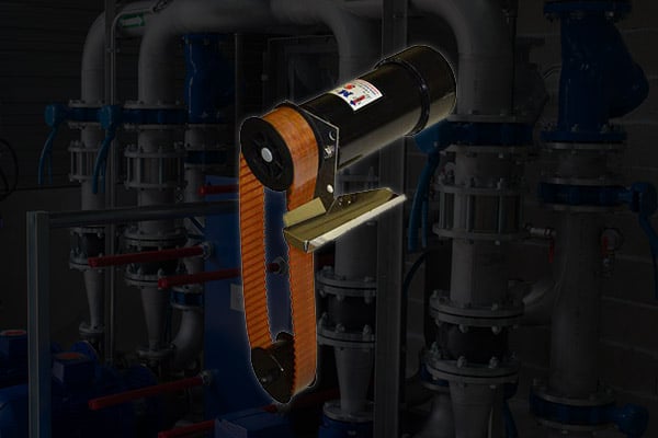 Mini-Skimmer 24 VDC belt oil skimmer