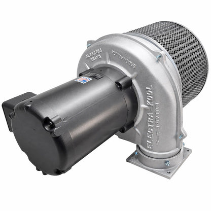 Electra-Kool Model 500 filtered blower with metal mesh filter