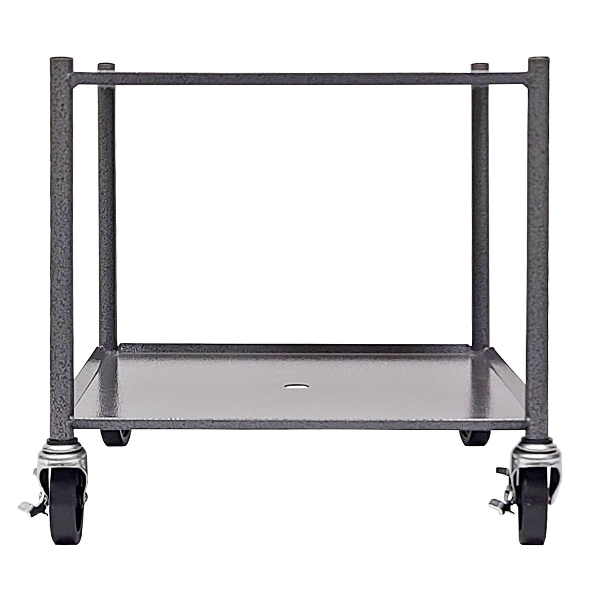 Skimerator square reservoir stand with wheels – alternate view 2