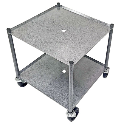 Skimerator square reservoir stand with wheels – alternate view 3