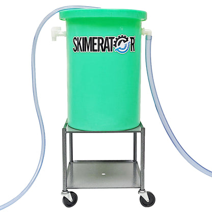 Skimerator square reservoir stand with wheels – alternate view 4