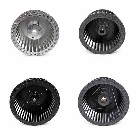 Electra-Kool replacement impeller kit options for Models 500, 1000, 1400, and 2000