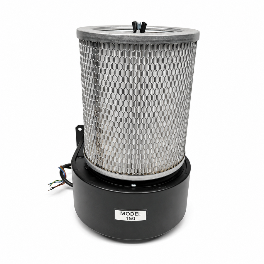 Electra-Kool Model 150 filtered blower with HEPA filter alternate view