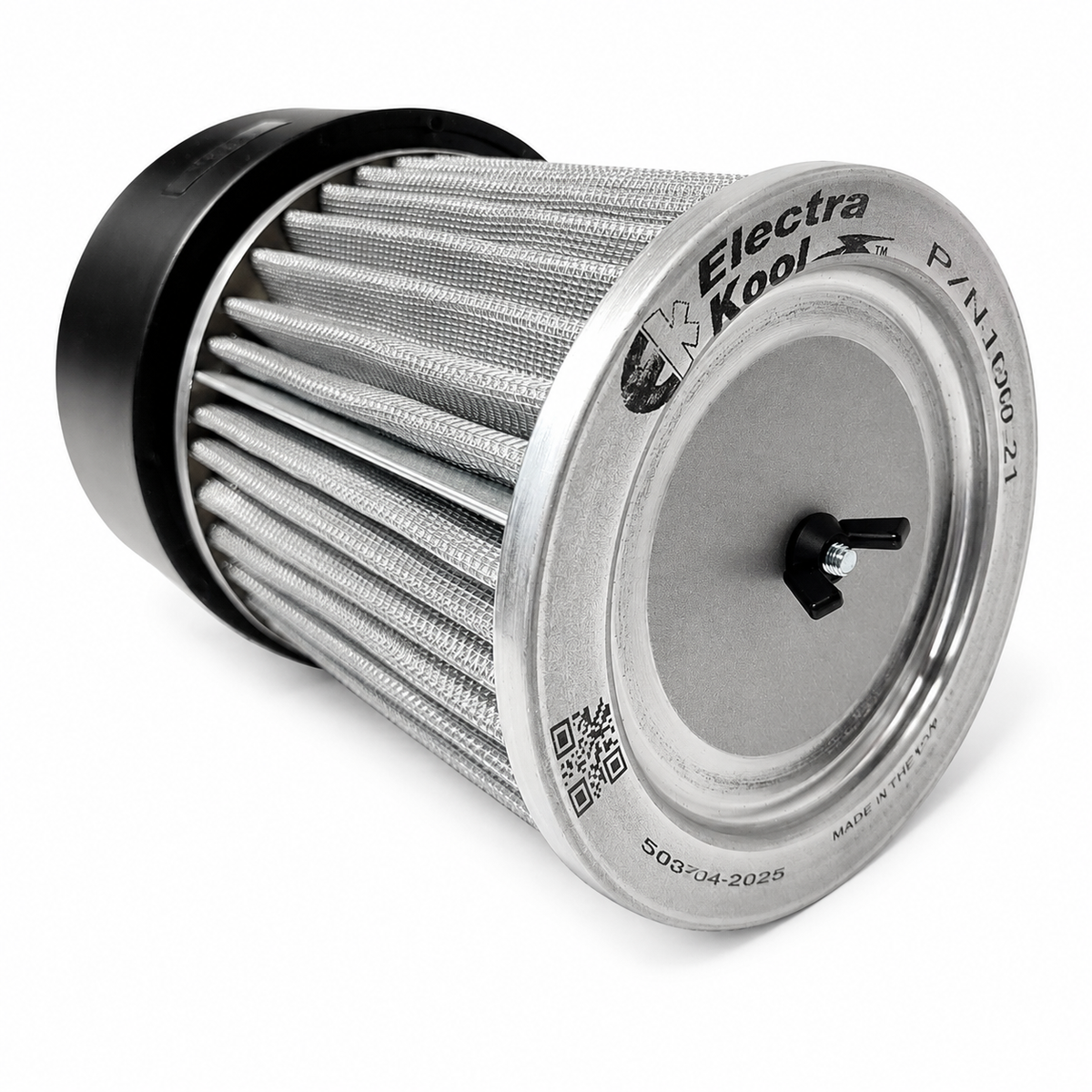 Electra-Kool Model 150 filtered blower with metal mesh filter