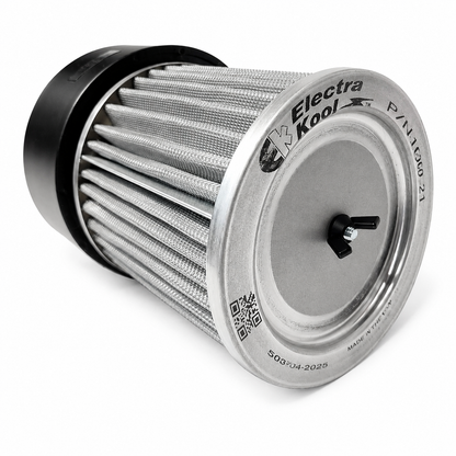 Electra-Kool Model 150 filtered blower with metal mesh filter