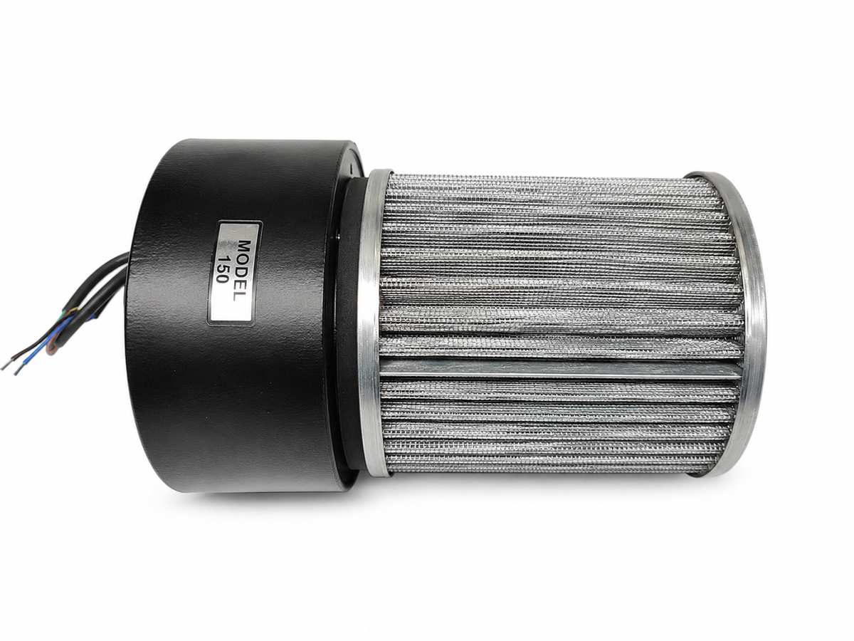 Electra-Kool Model 150 filtered blower with metal mesh filter – alternate view 3