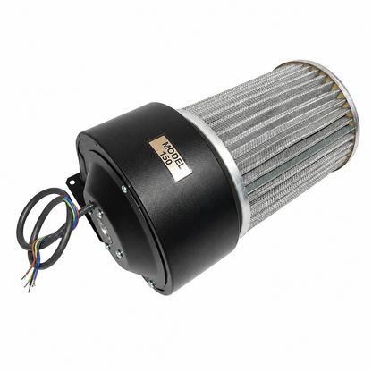 Electra-Kool Model 150 filtered blower with metal mesh filter – alternate view 4