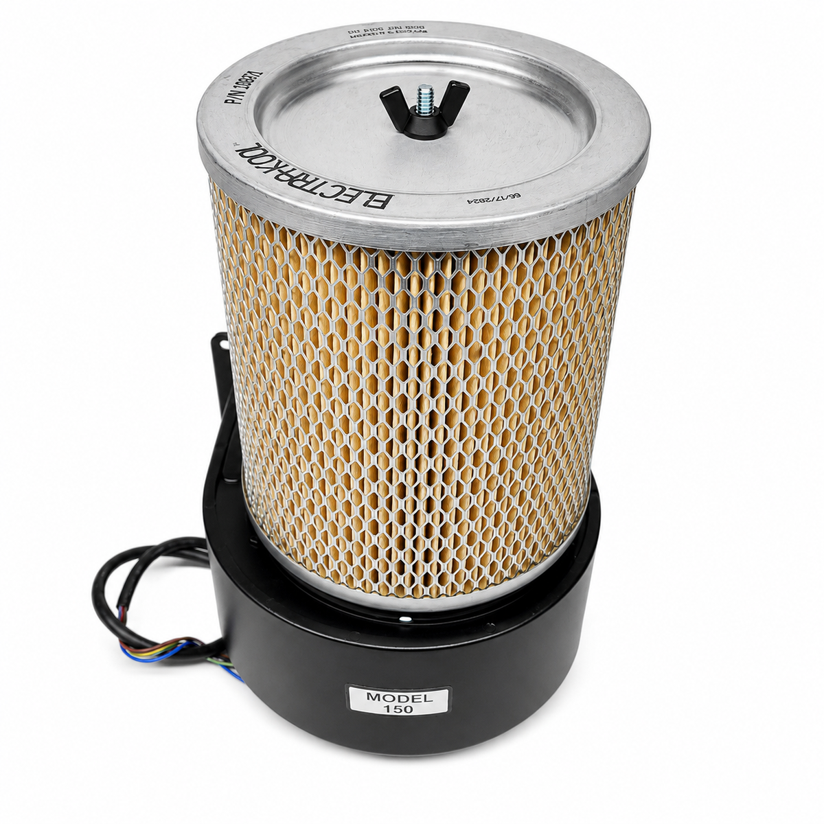 Electra-Kool Model 150 filtered blower with pleated paper filter – alternate view 5