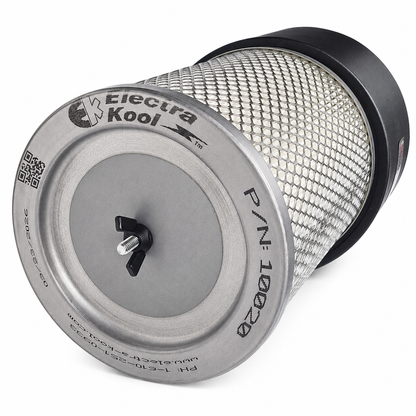 Electra-Kool Model 150 filtered blower with pleated paper filter – alternate view 3