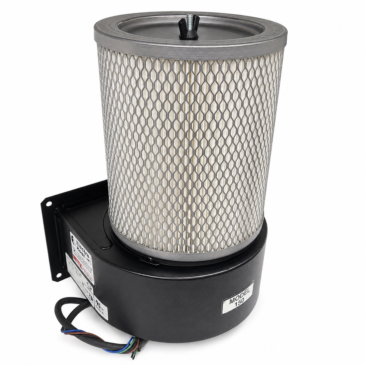 Electra-Kool Model 150 filtered blower with pleated paper filter – alternate view 5