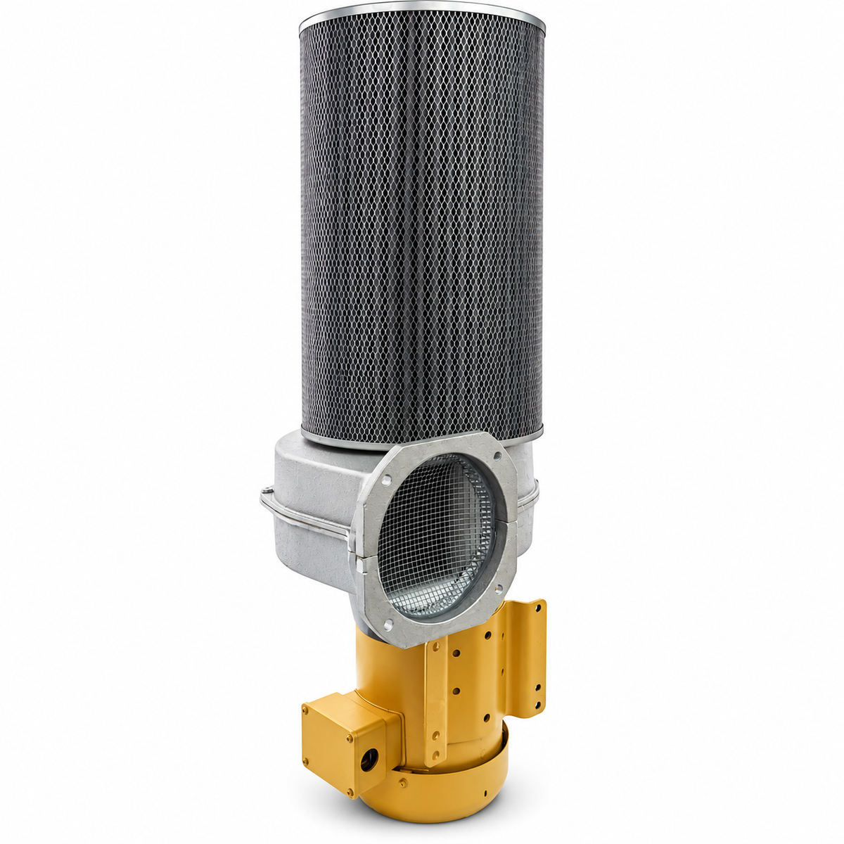 Electra-Kool Model 2000 filtered blower with metal mesh filter alternate view