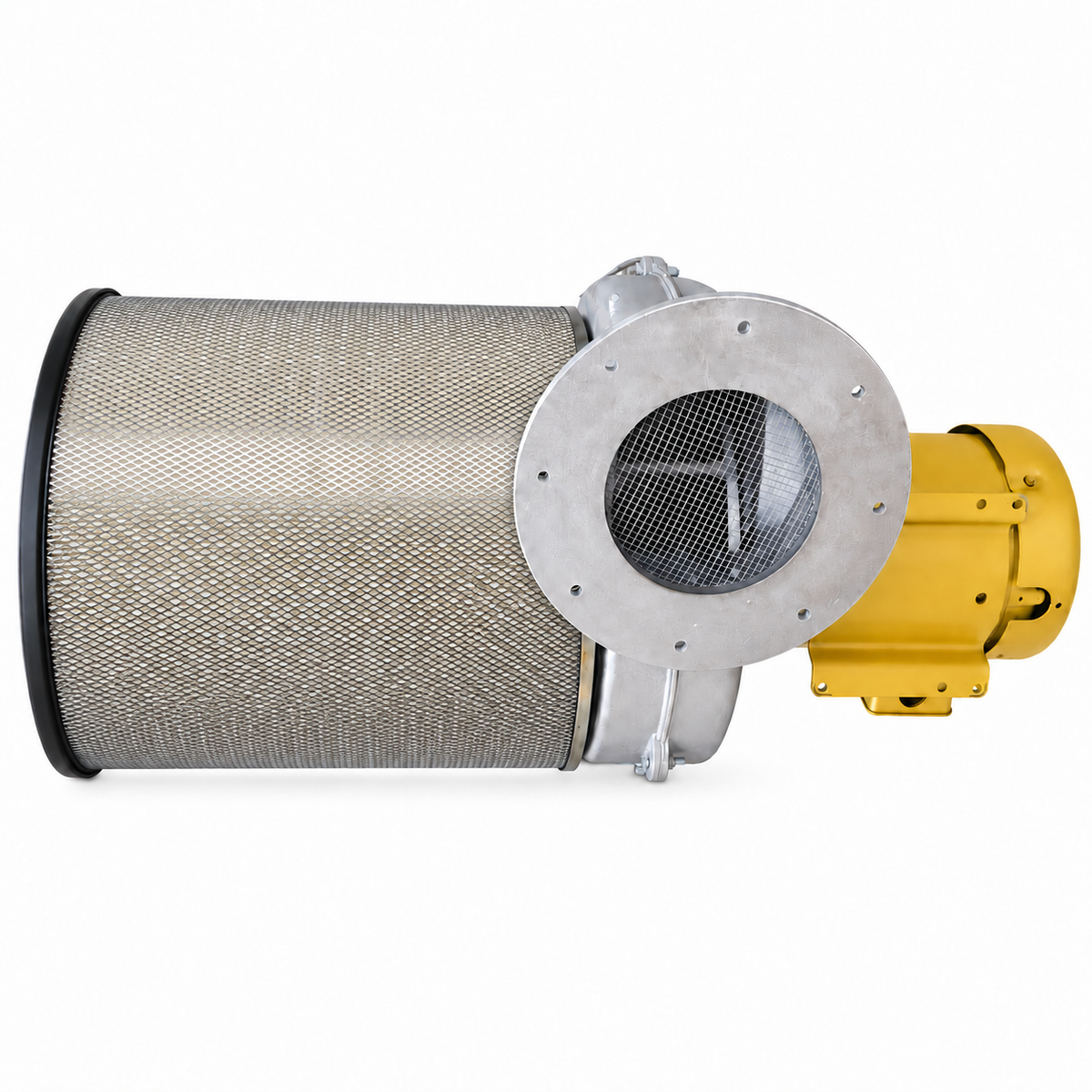 Electra-Kool Model 3000 filtered blower with pleated paper filter alternate view
