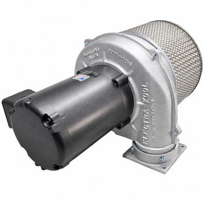 Electra-Kool Model 500 filtered blower with HEPA filter alternate view