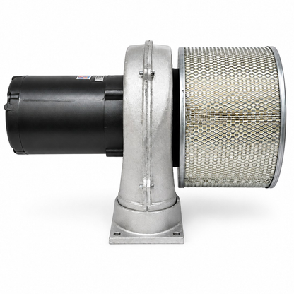 Electra-Kool Model 500 filtered blower with pleated paper filter