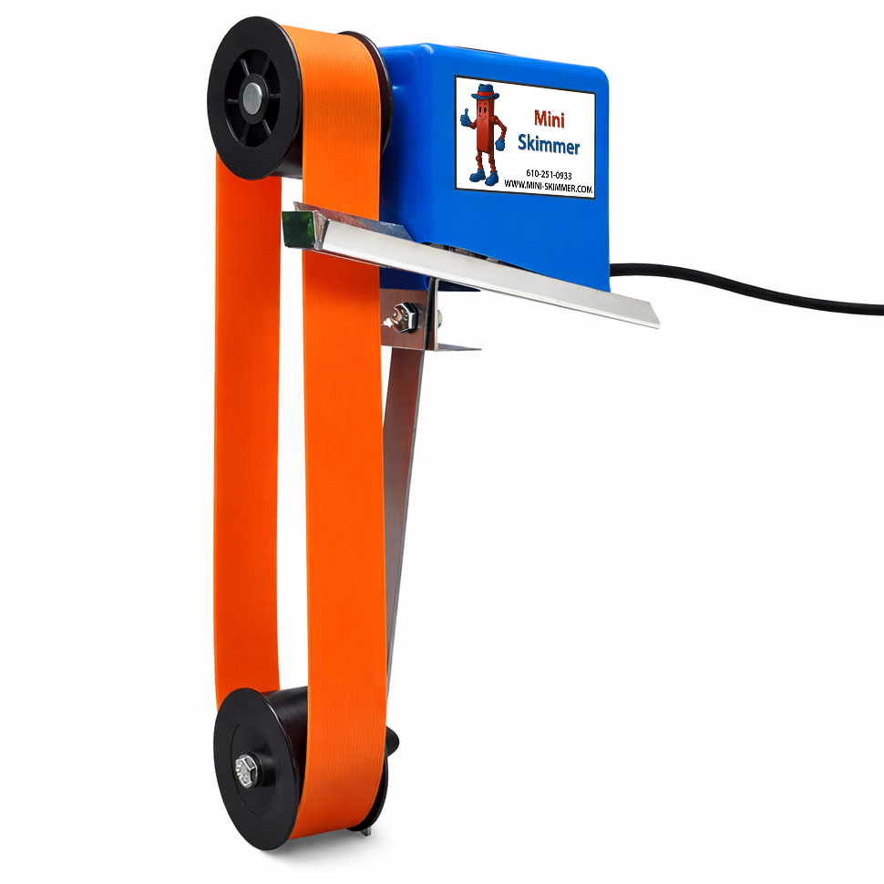 Mini-Skimmer flat polyurethane belt oil skimmer