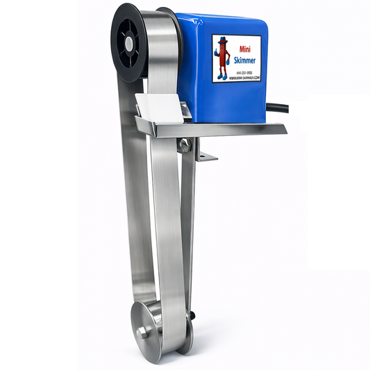 Mini-Skimmer stainless steel belt oil skimmer
