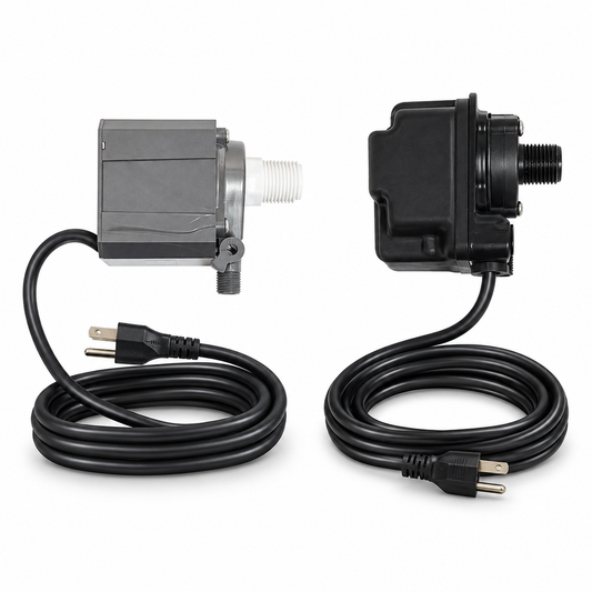 Skimerator standard and heavy-duty replacement pump options