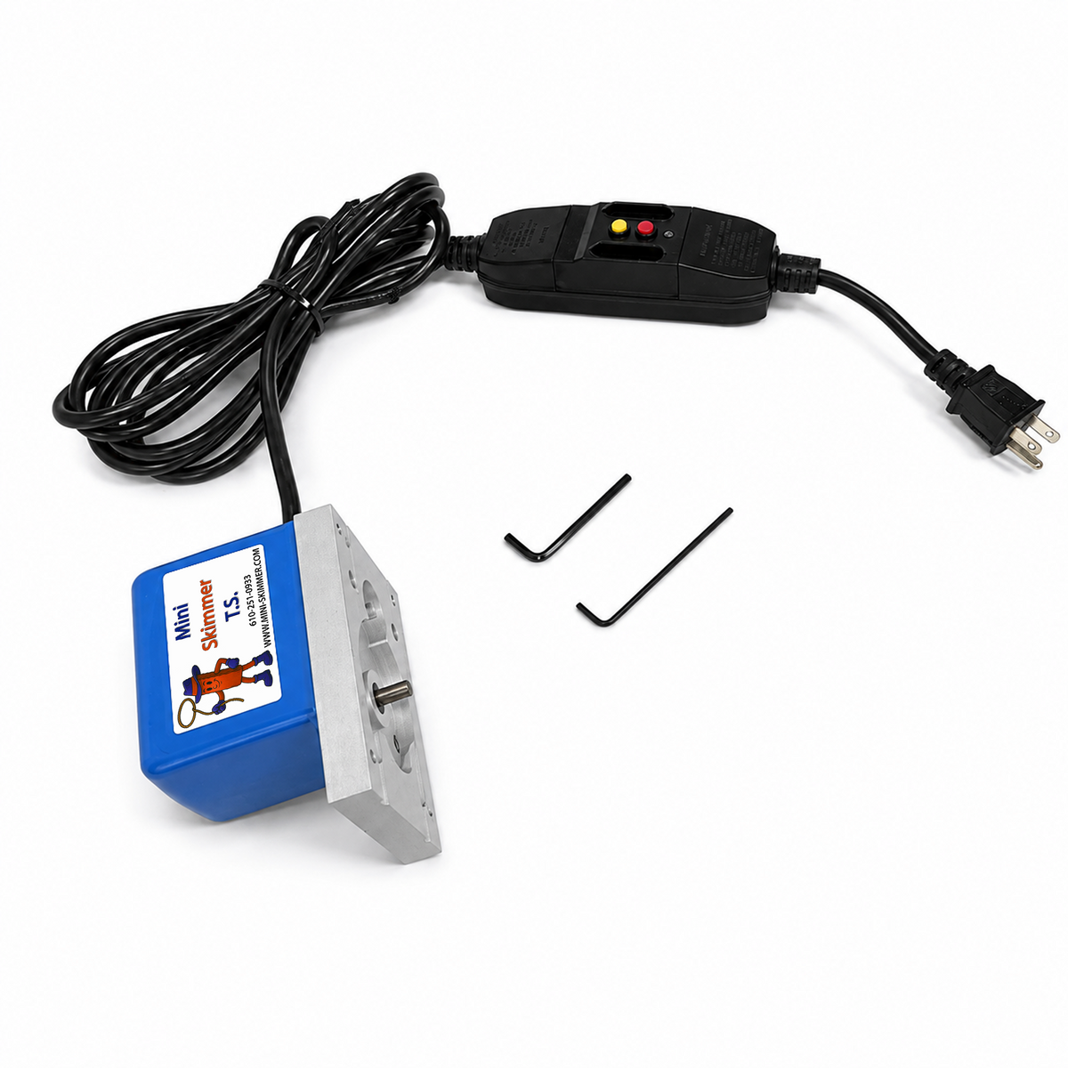 Mini-Skimmer T.S. replacement motor kit side view