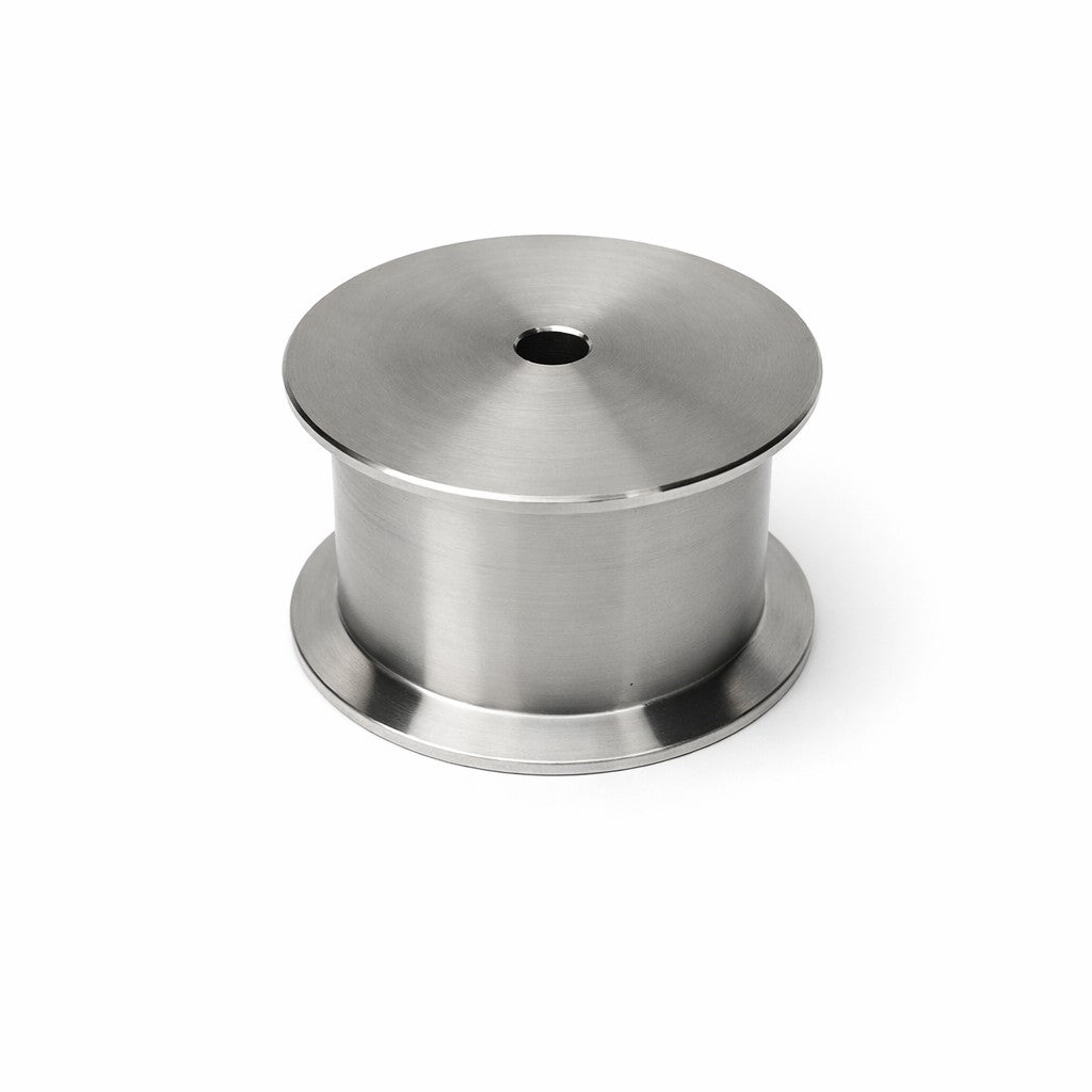Mini-Skimmer stainless steel tail pulley top view