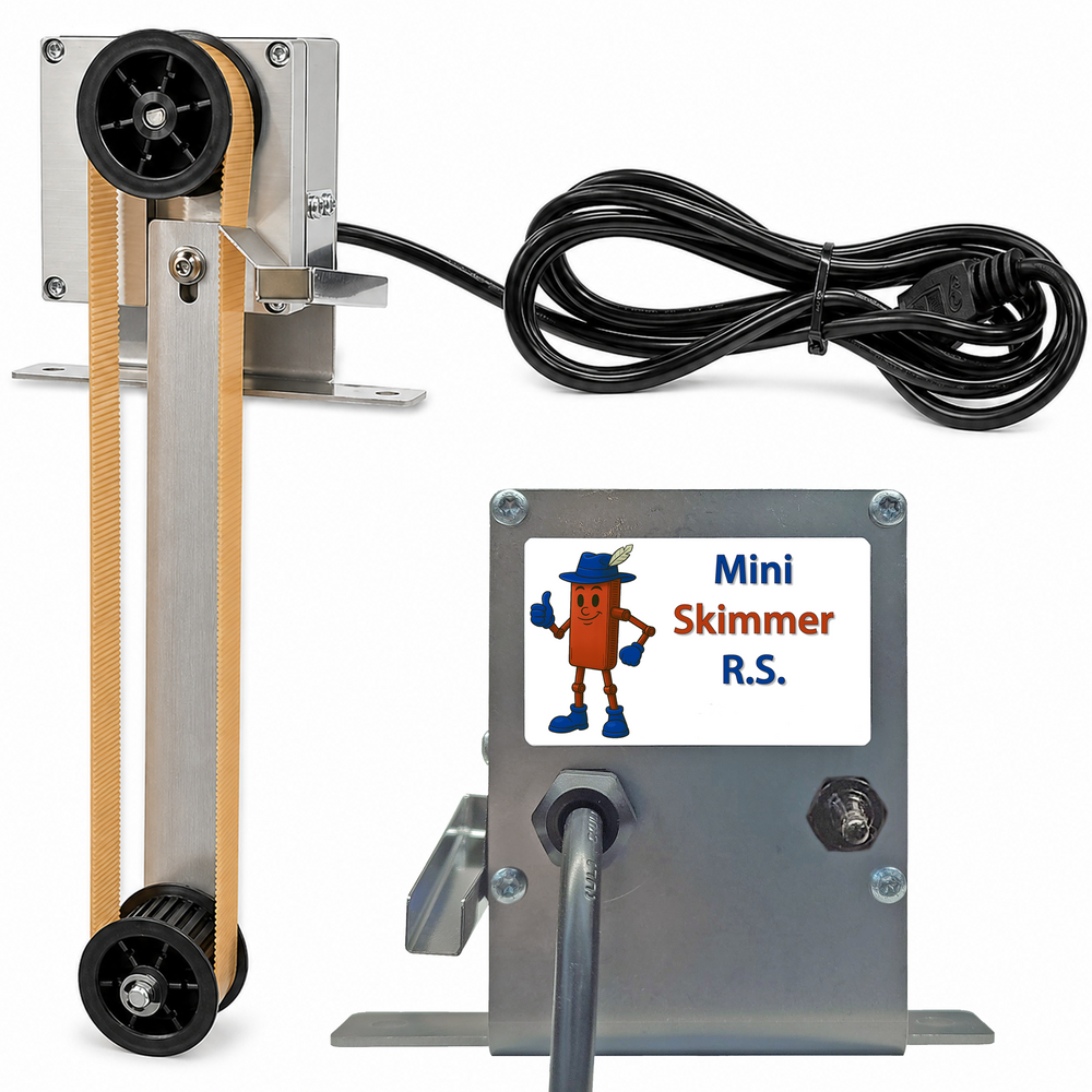 Wayne Products Mini-Skimmer R.S. for compact CNC and machine-tool coolant sumps