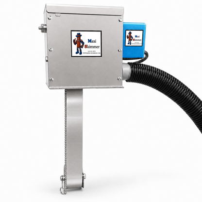 Maxi-Skimmer SSP/2 Stainless Steel Belt Oil Skimmer with 2.25 in stainless steel belt