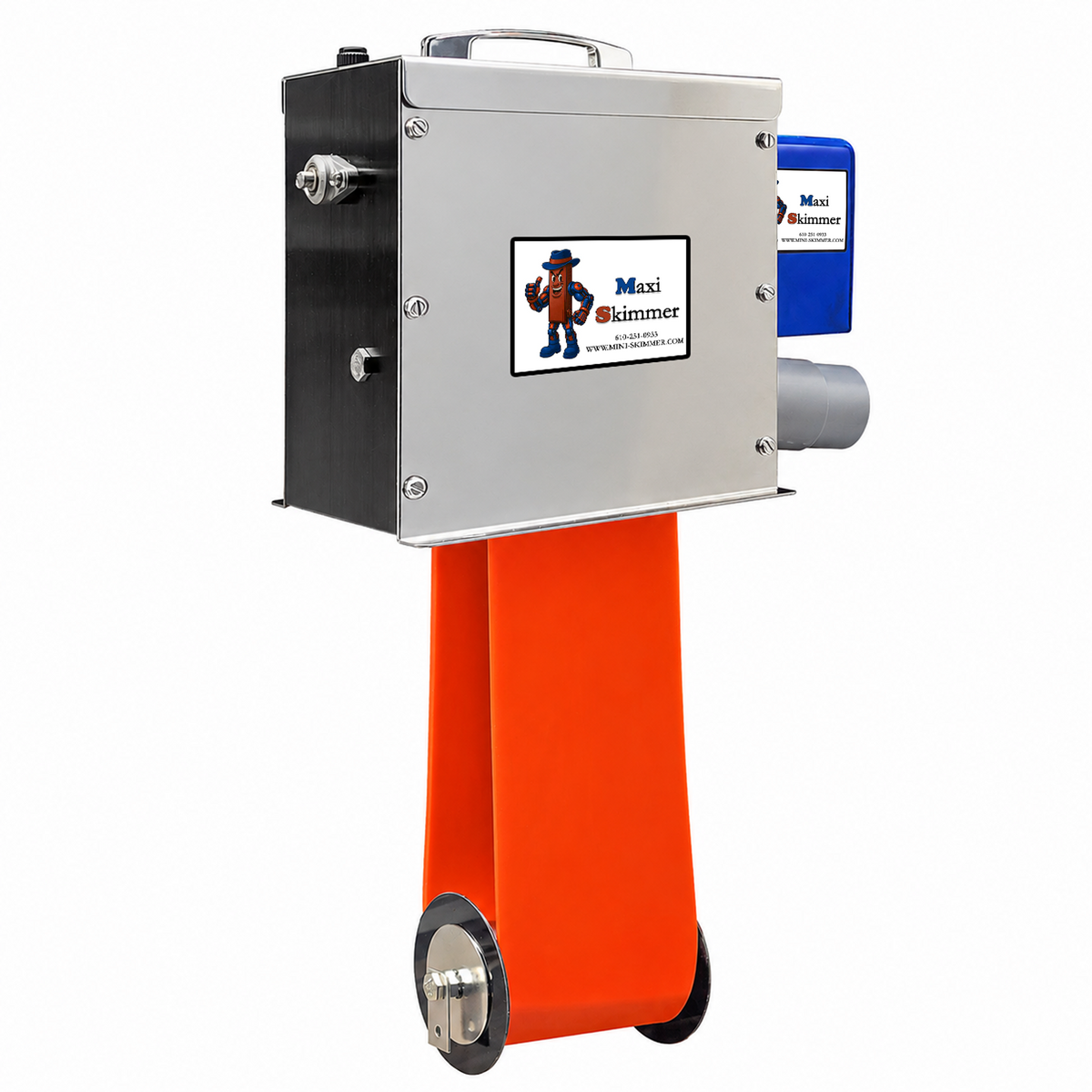 Maxi-Skimmer SSP/2 Flat Poly Belt Oil Skimmer with 4 in flat polyurethane belt